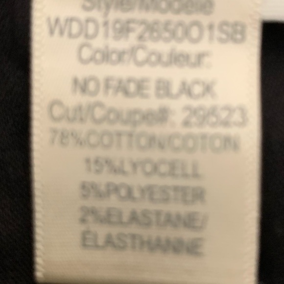 NWT rag & bone Cate mid rise skinny black jeans size 23 - Picture 9 of 12